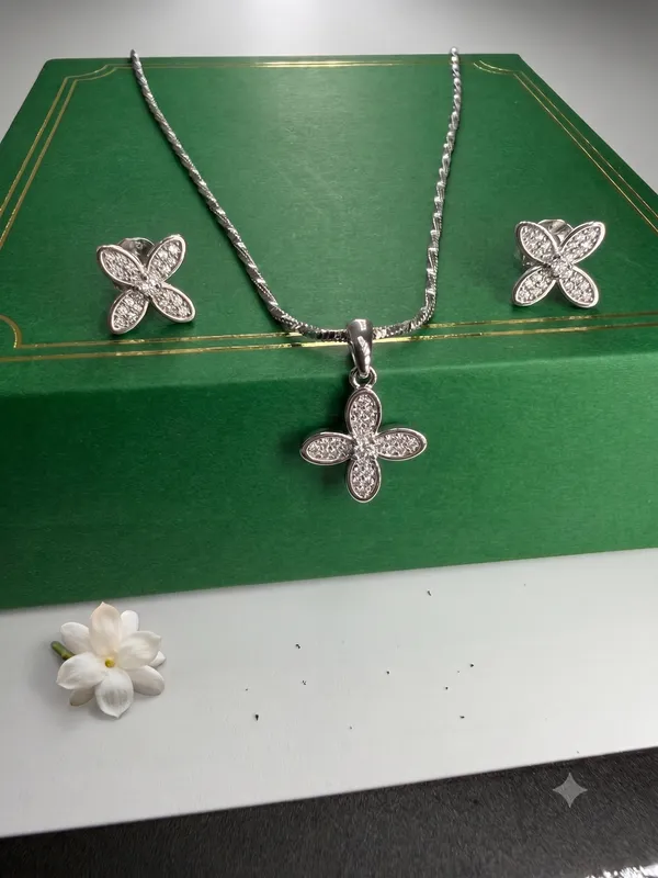 925Silver_Women_Chain_&_Pendent_Set