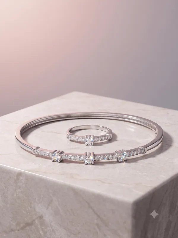 925Silver_Women_Bracelet_&_Ring_Collection