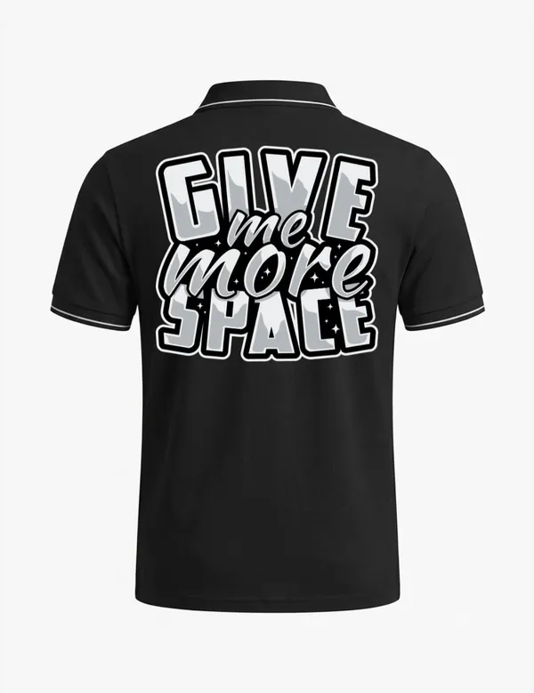 Black_Cotton_Blend_Graphic_Polo_T-Shirt_For_Unisex