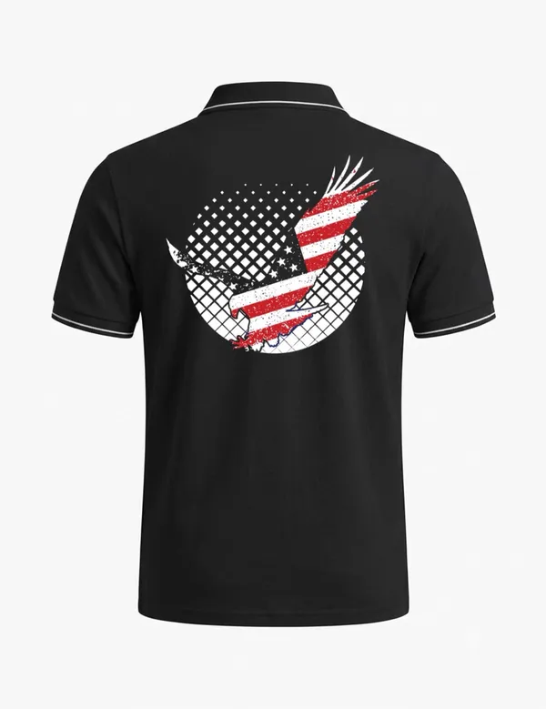 Black_Cotton-Polyester_Regular_Fit_Graphic_Printed_Polo_T-Shirt_For_Unisex