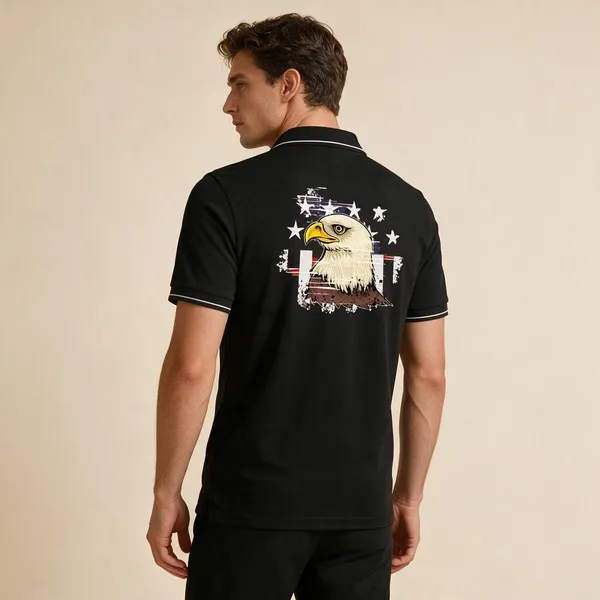 Black_Cotton-Polyester_Regular_Fit_Printed_Polo_T-Shirt_For_Unisex