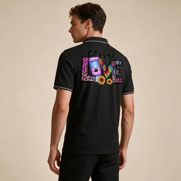 Black_Cotton_Blend_Graphic_Polo_T-Shirt_For_Unisex
