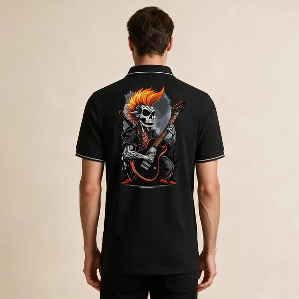 Black_Cotton_Blend_Regular_Fit_Skeleton_Guitarist_Graphic_Polo_T-Shirt_For_Unisex