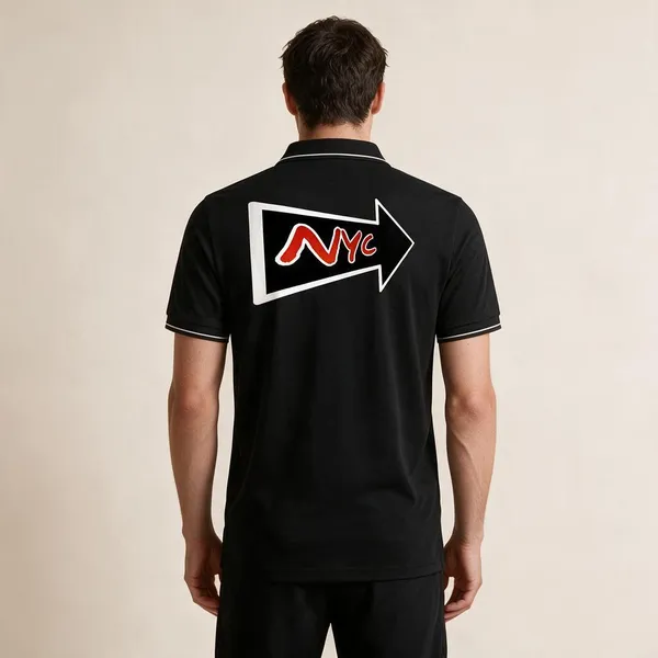 Black_Cotton_Blend_Arrow_Graphic_Polo_T-Shirt_For_Unisex