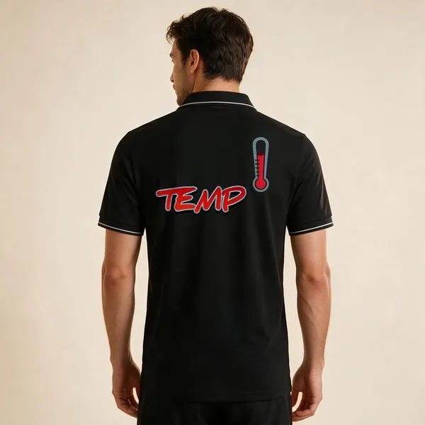 Black_Cotton_Blend_Regular_Fit_Polo_T-Shirt_For_Unisex