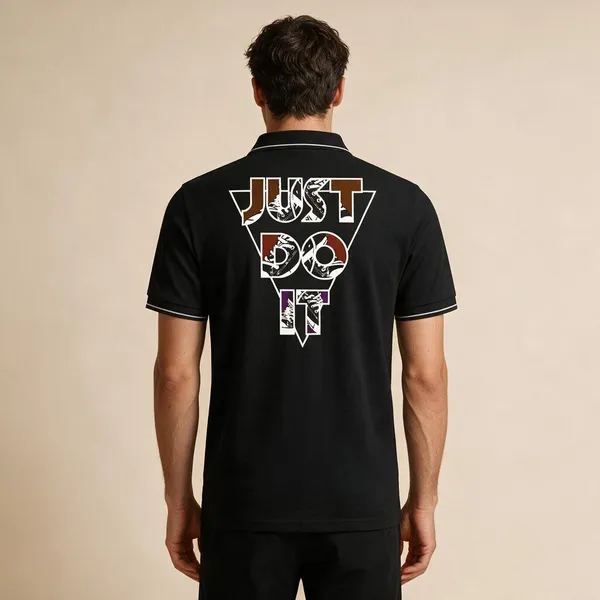 Black_Cotton_Blend_Regular_Fit_Geometric_Graphic_Polo_T-Shirt_For_Unisex