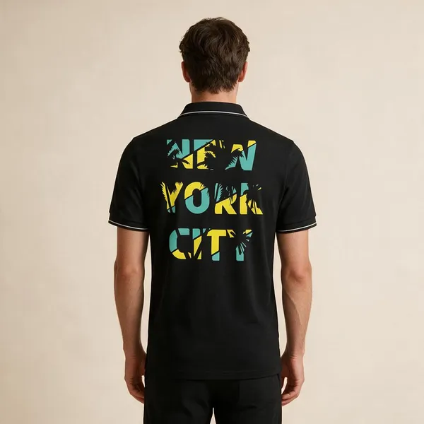 Black_Cotton_Blend_Regular_Fit_Graphic_Polo_T-Shirt_For_Unisex