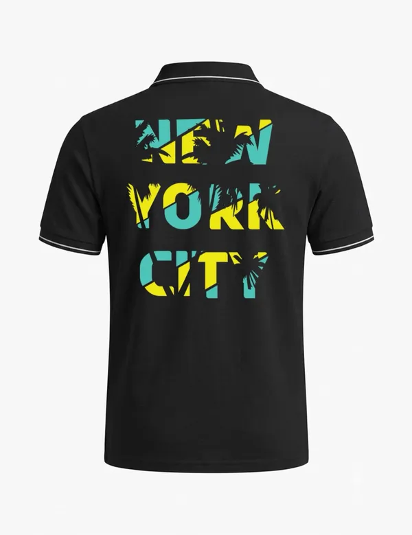 Black_Cotton_Blend_Regular_Fit_Graphic_Polo_T-Shirt_For_Unisex