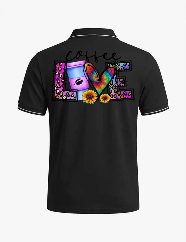 Black_Cotton_Blend_Graphic_Polo_T-Shirt_For_Unisex