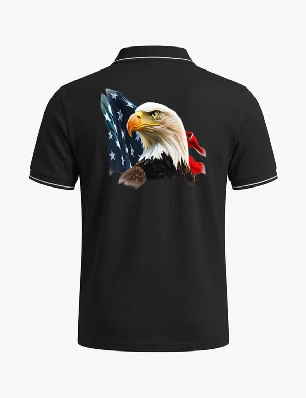 Black_Cotton-Polyester_Regular_Fit_Graphic_Polo_T-Shirt_For_Unisex