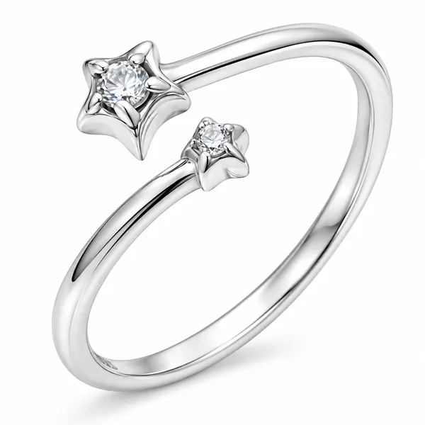 Silver_Tone_Star_Design_Ring_for_Women