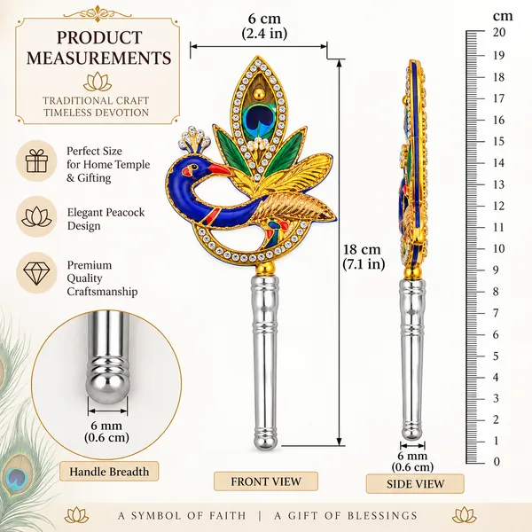 Peacock_Design_Decorative_Pooja_Handle