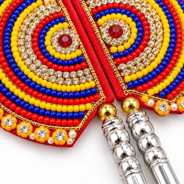 Multicolour_Beaded_Pooja_Hand_Fans_Set_Of_2