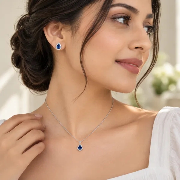 Blue_Stone_Teardrop_Necklace_And_Earrings_Set_for_Women