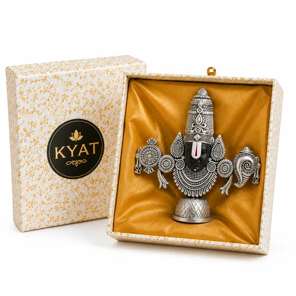 Silver-Tone_Lord_Venkateswara_Decorative_Idol