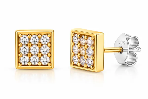 Gold_Tone_Square_Cubic_Zirconia_Stud_Earrings