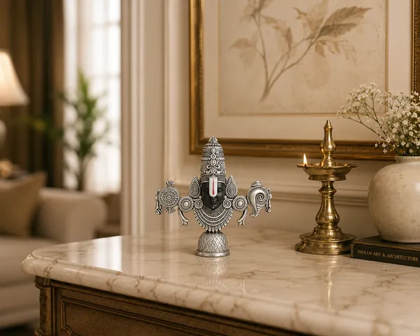 Silver-Tone_Lord_Venkateswara_Decorative_Idol