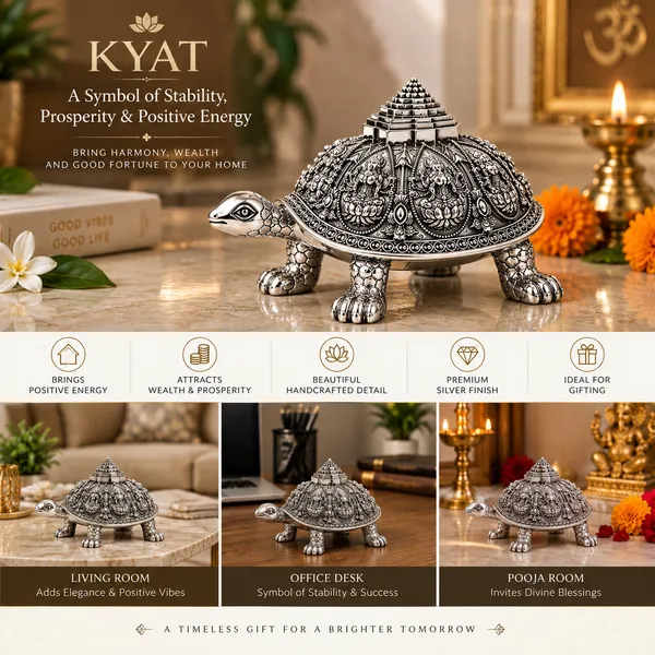 Silver_Tone_Ornate_Tortoise_Decorative_Figurine