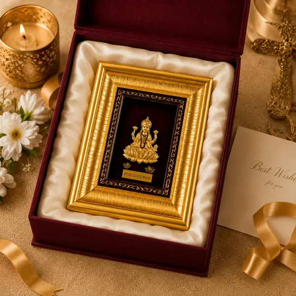 Gold_Tone_Traditional_Lakshmi_Religious_Photo_Frame