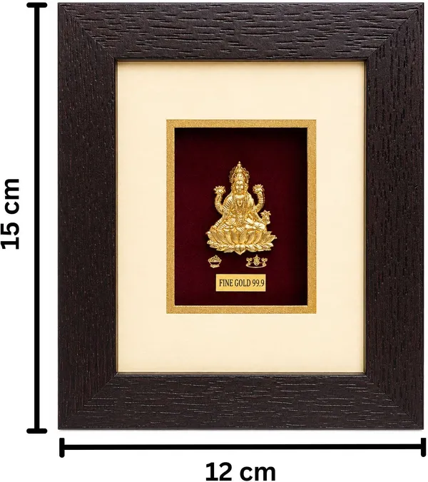 Gold_Finish_Traditional_Lakshmi_Framed_Idol