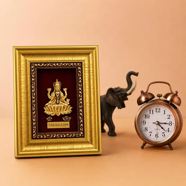 Gold_Tone_Traditional_Lakshmi_Religious_Photo_Frame