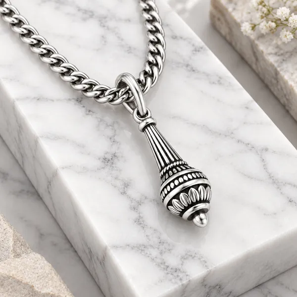 Silver-Tone_Ornate_Pendant_Necklace_for_Adults