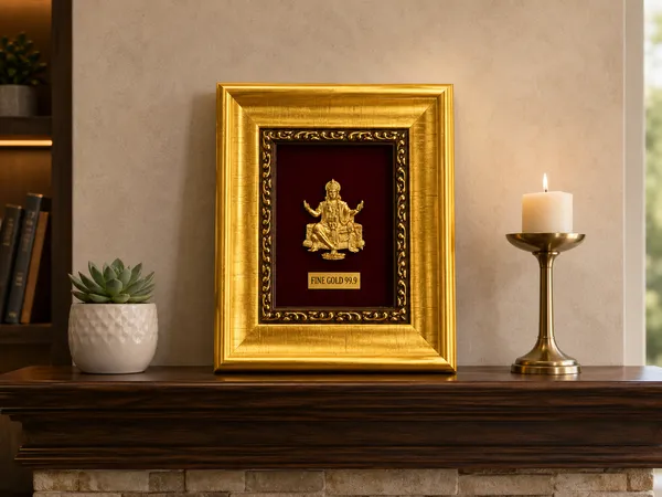 24K_Gold_Lakshmi_Religious_Framed_Wall_Decor