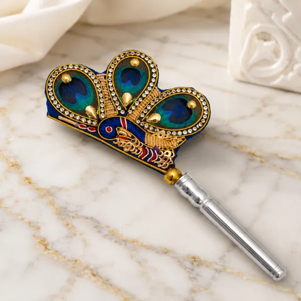 Decorative_Peacock_Design_Pooja_Hand_Fan