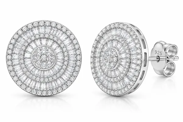 Silver_925_Circular_Stud_Earrings_For_Women_Set_Of_2