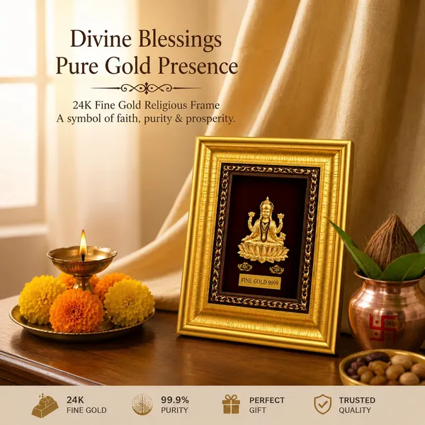 Gold_Tone_Traditional_Lakshmi_Religious_Photo_Frame