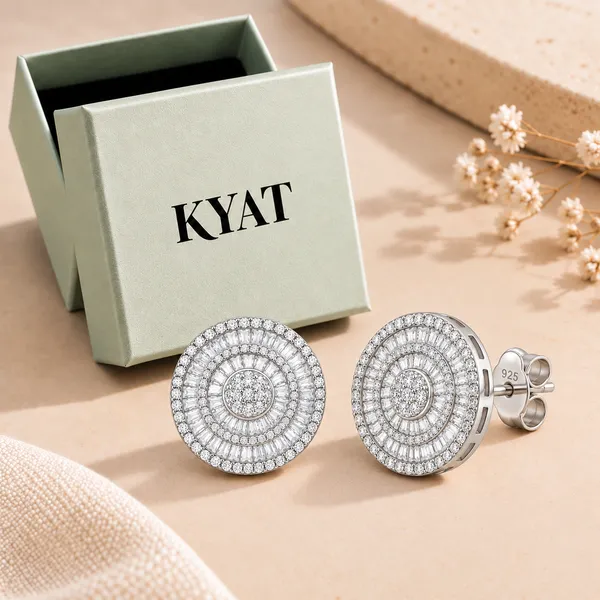 Silver_925_Circular_Stud_Earrings_For_Women_Set_Of_2