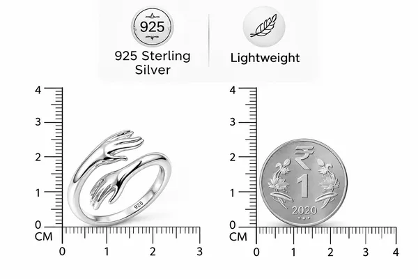 Silver_925_Hand_Motif_Open_Ring_for_Women