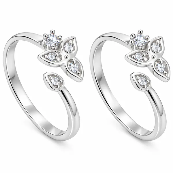 Silver_Tone_Butterfly_Open_Ring_for_Women