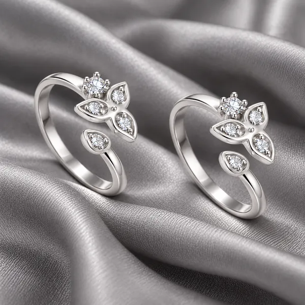 Silver_Tone_Butterfly_Open_Ring_for_Women
