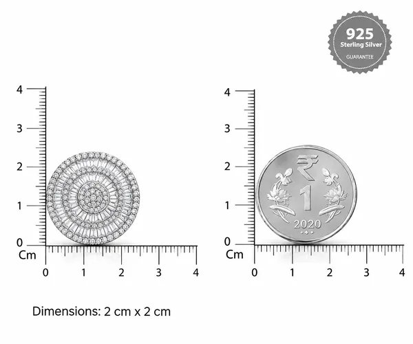 Silver_925_Circular_Stud_Earrings_For_Women_Set_Of_2