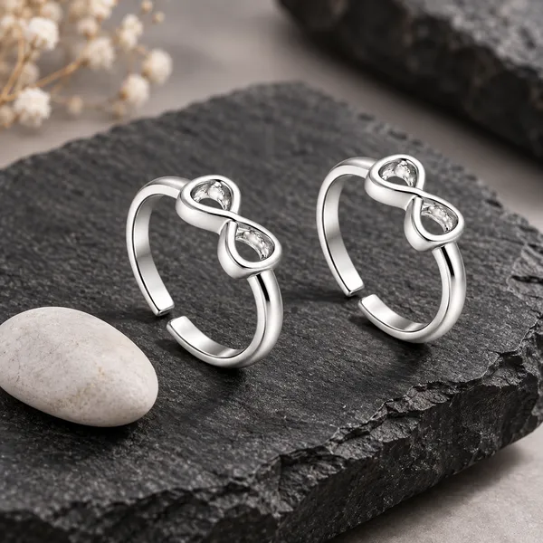 Silver_Tone_Infinity_Ear_Cuff_Pair_For_Women_Set_Of_2