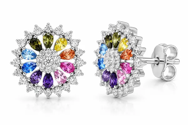 Silver_Multicolour_Floral_Stud_Earrings_For_Women_Set_Of_2