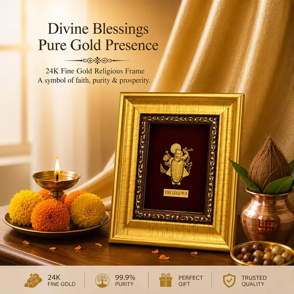 24K_Fine_Gold_Traditional_Religious_Deity_Framed_Art