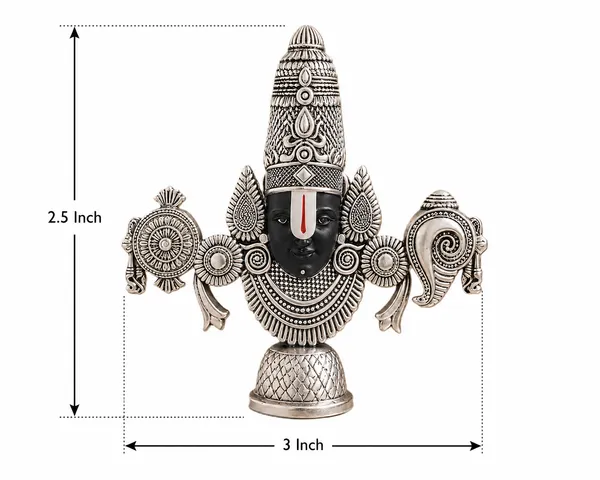 Silver-Tone_Lord_Venkateswara_Decorative_Idol