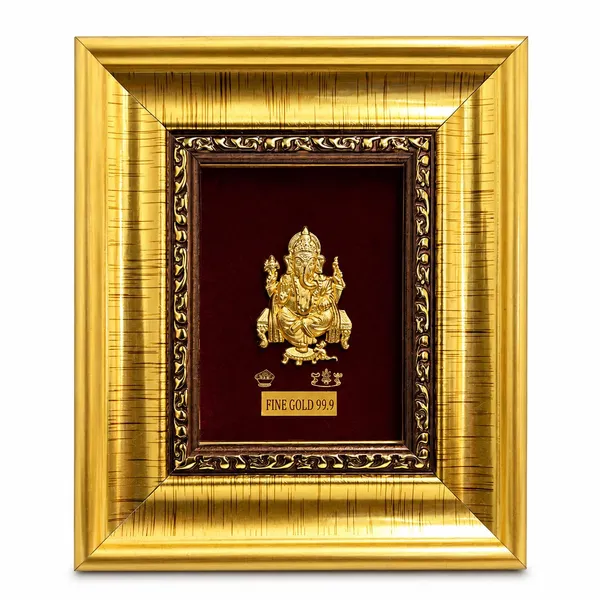 Gold-Tone_Traditional_Ganesha_Framed_Religious_Decor