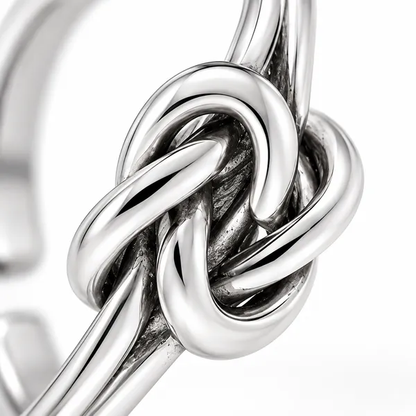 Silver_Knot_Drop_Earrings_for_Women