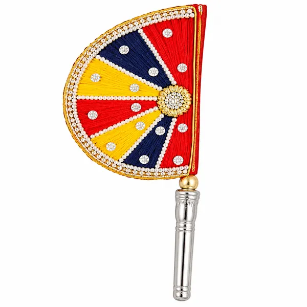 Embellished_Handheld_Pooja_Fan