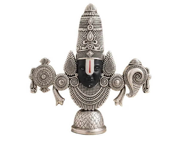 Silver-Tone_Lord_Venkateswara_Decorative_Idol