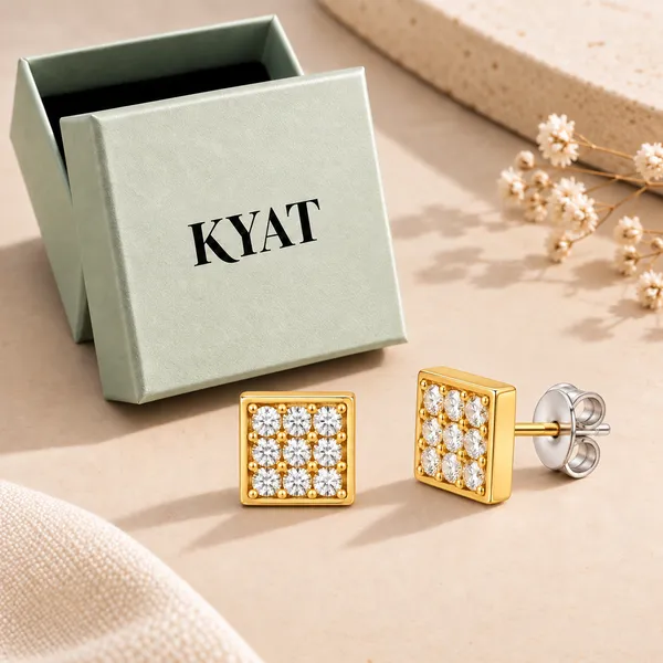 Gold_Tone_Square_Cubic_Zirconia_Stud_Earrings
