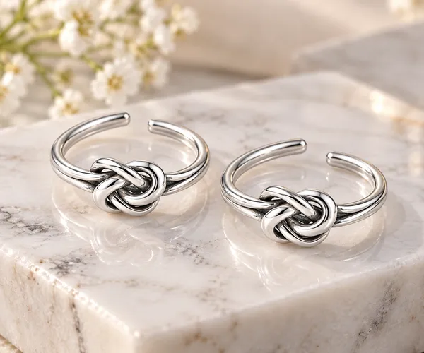 Silver_Knot_Drop_Earrings_for_Women