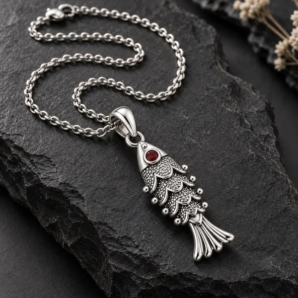 Silver-Tone_Fish_Pendant_Necklace_for_Women