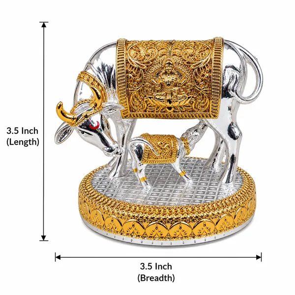 Gold_And_Silver_Elephant_Decorative_Showpiece