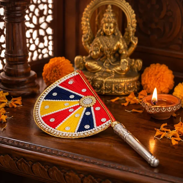 Embellished_Handheld_Pooja_Fan