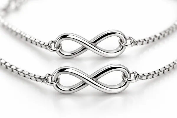 Silver_925_Infinity_Bracelet_Pair_For_Women