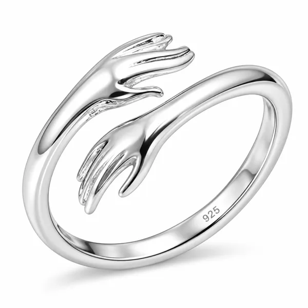 Silver_925_Hand_Motif_Open_Ring_for_Women